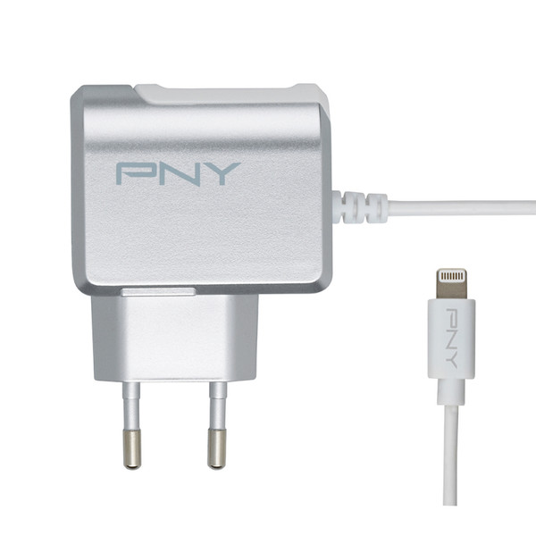 PNY P-AC-LN-SEU01-RB Indoor Grey,White mobile device charger