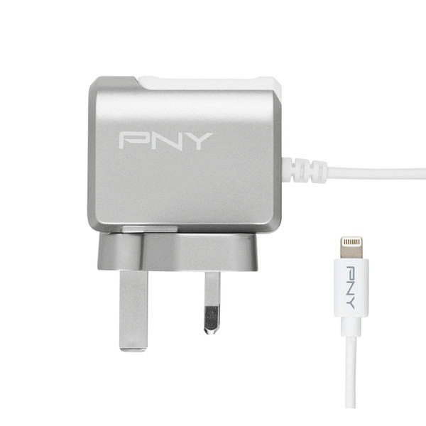PNY P-AC-LN-SUK01-RB Для помещений Серый, Белый зарядное для мобильных устройств