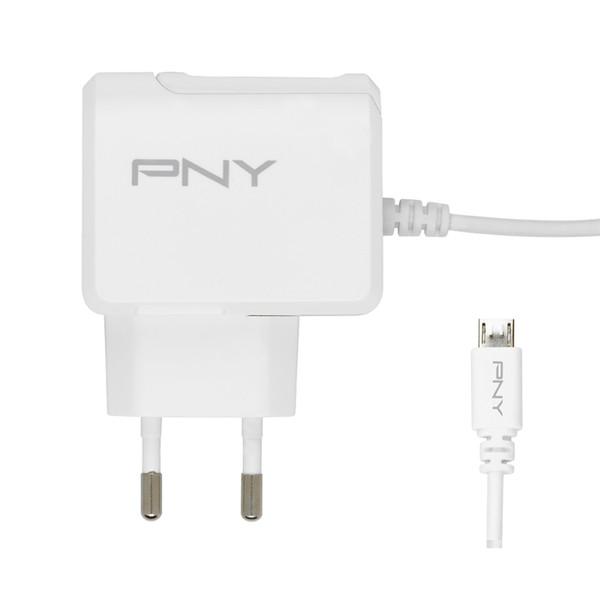 PNY P-AC-UU-WEU01-RB Indoor White mobile device charger