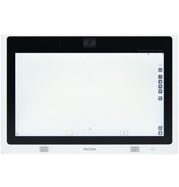 Ricoh D2200 21.5" 1920 x 1080пикселей Сенсорный экран USB Черный, Белый interactive whiteboard