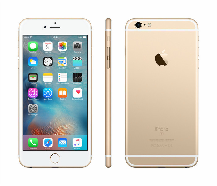 KPN Apple iPhone 6s Plus Single SIM 4G 32GB Gold Smartphone