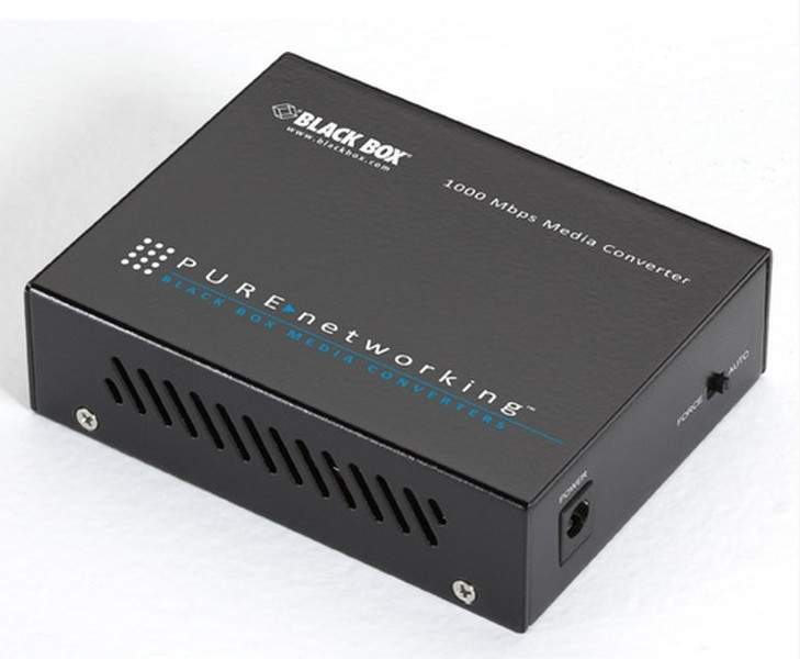 Black Box LGC200A-JP 1000Mbit/s Schwarz Netzwerk Medienkonverter