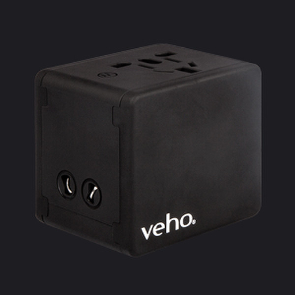 Veho VAA-200-TA1 Outdoor Schwarz Ladegerät für Mobilgeräte