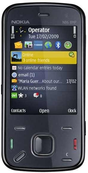 Nokia N86 Черный смартфон