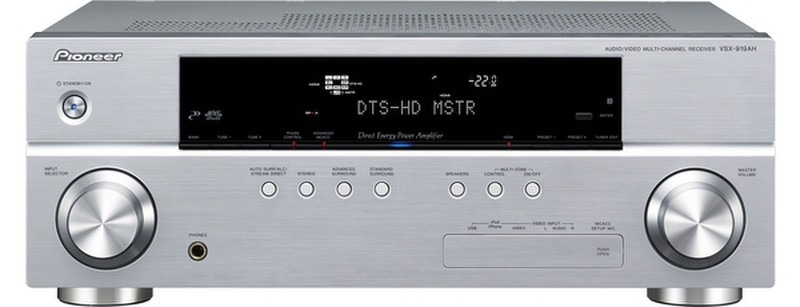 Pioneer VSX-919AH-S 7.1channels Silver AV receiver