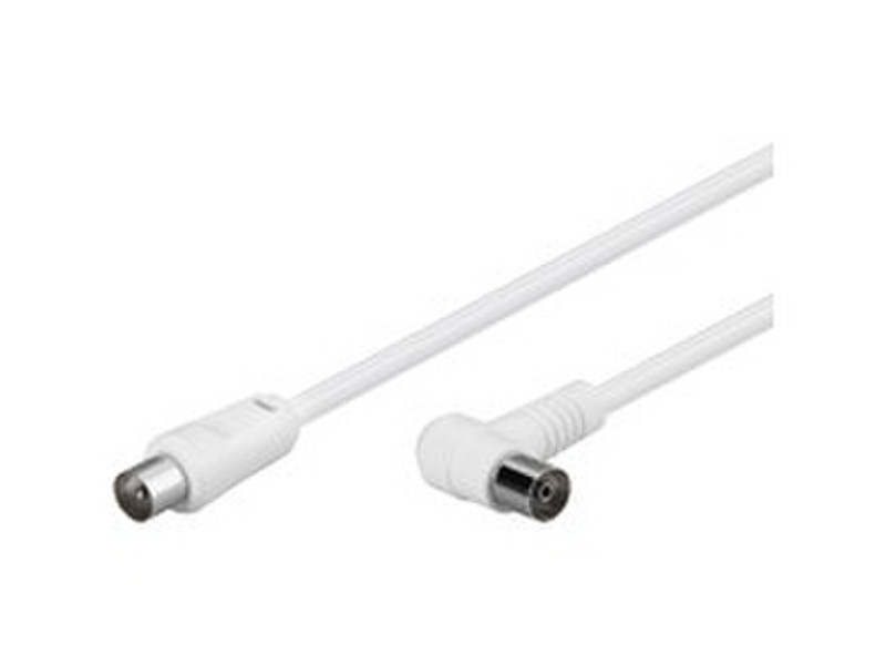 Microconnect COAX015WA 1.5м Белый коаксиальный кабель