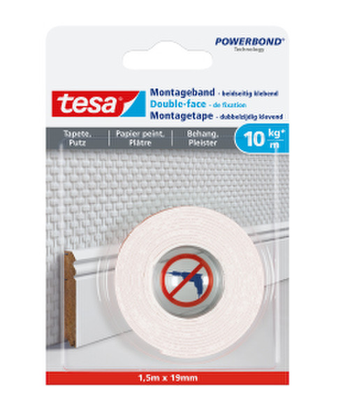 TESA 77742-00000 1.5m Mounting tape mounting tape/label