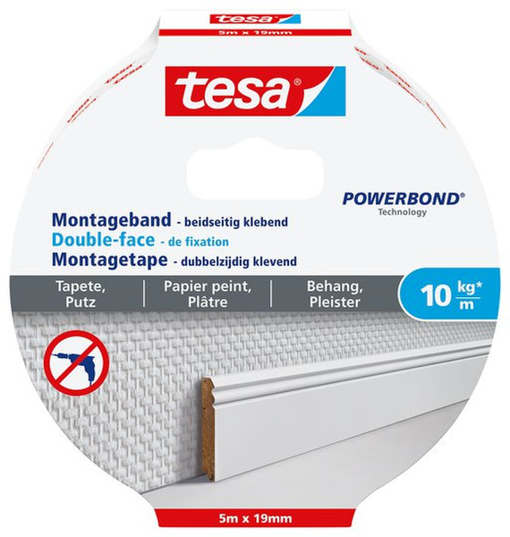 TESA 77743-00000 Montageband & -etikett