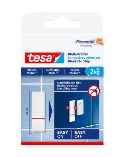 TESA 77760-00000 Universal hook mounting tape/label