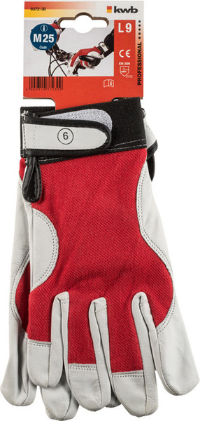 kwb 937240 Черный, Красный, Белый 1шт защитная перчатка