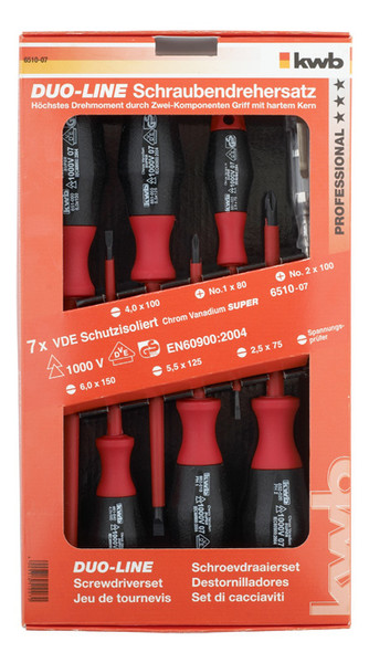 kwb 651007 Set manual screwdriver/set