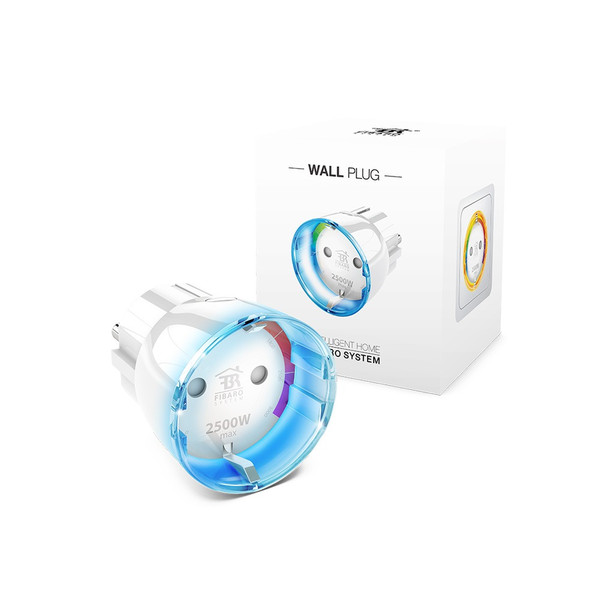 Fibaro 53861 Белый интеллектуальная розетка