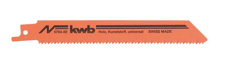 kwb 578400 Sabre saw blade Hartstahl (HCS) 2Stück(e) Sägeblatt für Stichsägen, Laubsägen & elektrische Sägen