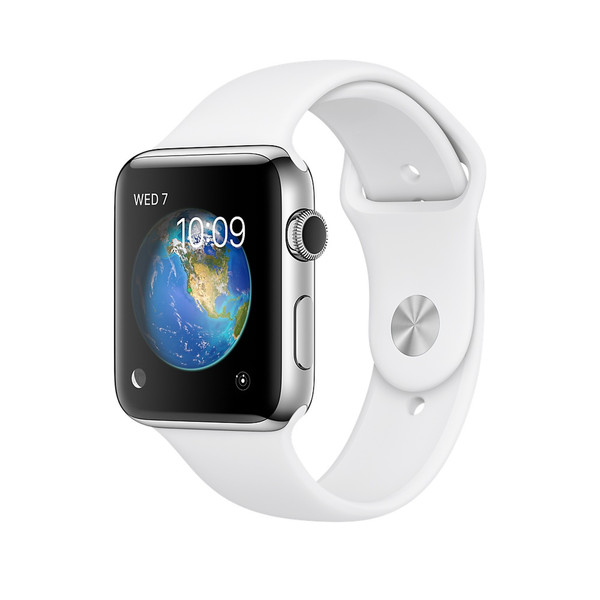 Apple Watch Series 2 OLED 41.9г Нержавеющая сталь умные часы