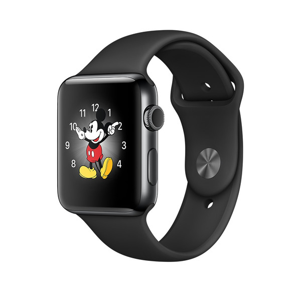 Apple Watch Series 2 OLED 52.4г Черный умные часы