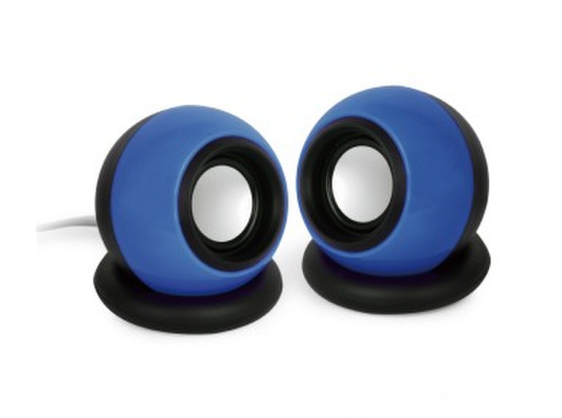 Gembird SPK-AC-B Stereo 6W Blau Tragbarer Lautsprecher