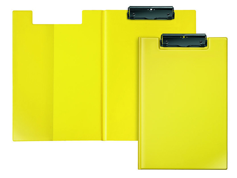 Veloflex 4804310 A4 PVC Yellow clipboard