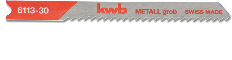 kwb 611130 Jigsaw blade High-Speed Steel (HSS) 2pc(s) jigsaw/scroll saw/sabre saw blade