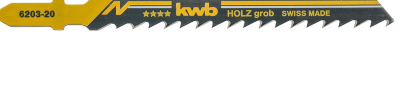 kwb 620320 Jigsaw blade Bimetallisch 2Stück(e) Sägeblatt für Stichsägen, Laubsägen & elektrische Sägen