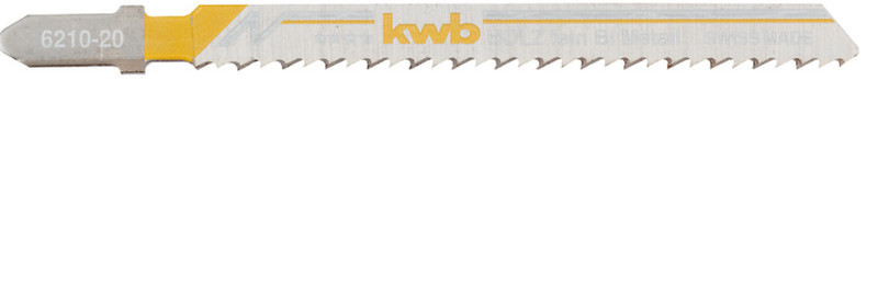 kwb 621020 Jigsaw blade Bimetal jigsaw/scroll saw/sabre saw blade