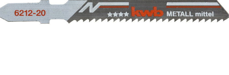 kwb 621220 Jigsaw blade Bimetal 2pc(s) jigsaw/scroll saw/sabre saw blade