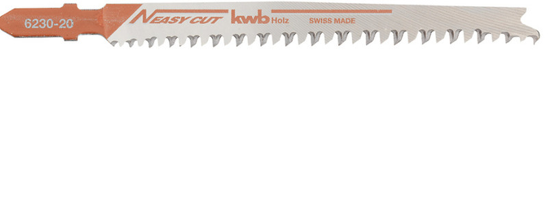 kwb 623020 Jigsaw blade Hartstahl (HCS) 2Stück(e) Sägeblatt für Stichsägen, Laubsägen & elektrische Sägen