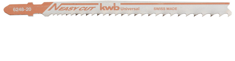 kwb 624820 Jigsaw blade Bimetallisch 2Stück(e) Sägeblatt für Stichsägen, Laubsägen & elektrische Sägen