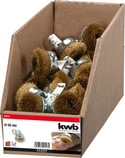 kwb 609113 wire wheel/wheel brush