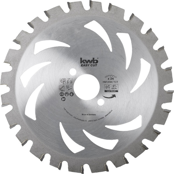 kwb 584738 165mm 1pc(s) circular saw blade