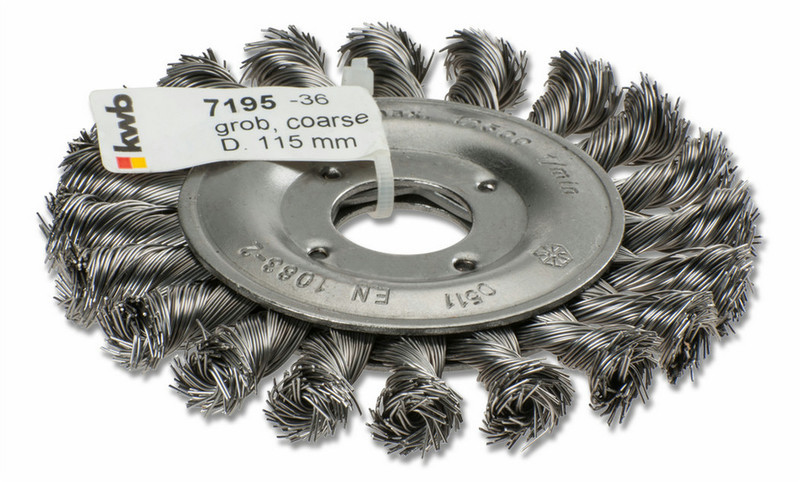 kwb 719536 wire wheel/wheel brush