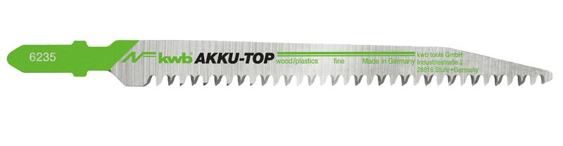 kwb 623520 Jigsaw blade Hartstahl (HCS) 2Stück(e) Sägeblatt für Stichsägen, Laubsägen & elektrische Sägen