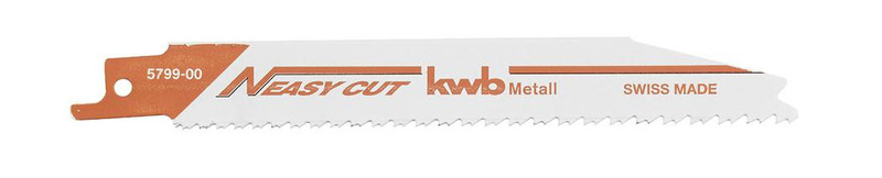 kwb 579900 Sabre saw blade Bimetallisch 2Stück(e) Sägeblatt für Stichsägen, Laubsägen & elektrische Sägen