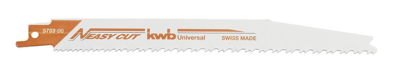 kwb 578900 Sabre saw blade Bimetallisch 2Stück(e) Sägeblatt für Stichsägen, Laubsägen & elektrische Sägen