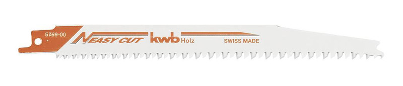 kwb 576900 Sabre saw blade Hartstahl (HCS) 2Stück(e) Sägeblatt für Stichsägen, Laubsägen & elektrische Sägen