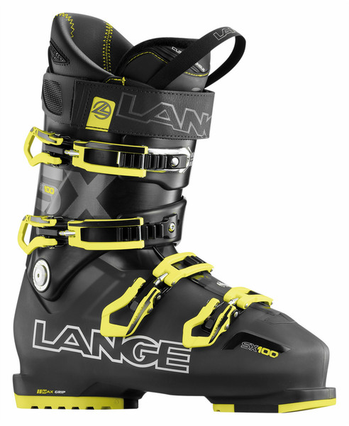Lange SX 100 Черный, Желтый горнолыжные ботинки