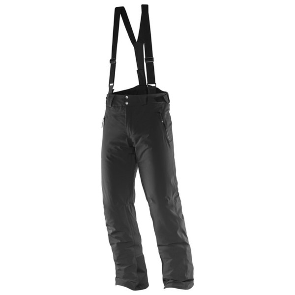 Salomon L36618000 Universal Male M Black winter sports pants