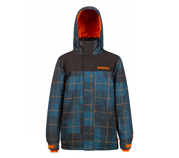 Protest Doodle JR Universal Winter sports jacket Male Blue,Grey,Orange