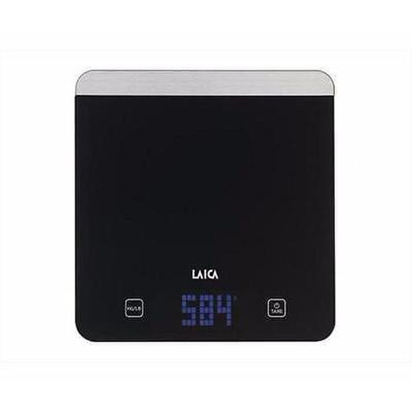Laica KS1601L Tabletop Rectangle Electronic kitchen scale Black
