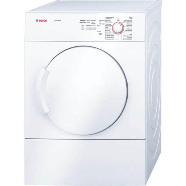 Bosch Serie 2 WTA84101FG Freistehend Frontlader 6kg C Weiß Wäschetrockner