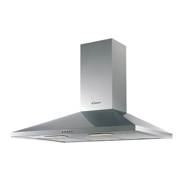 Candy CCE119X Wall-mounted 421m³/h E Stainless steel cooker hood
