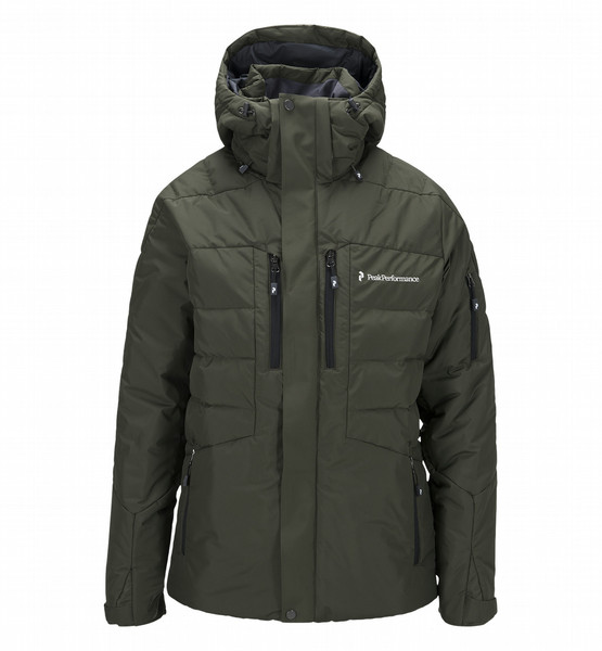 PeakPerformance G49094021 Universal Winter sports jacket Male M Green,Grey winter sports jacket/vest