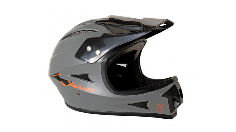 Kent XGames Full face M Black,Grey bicycle helmet