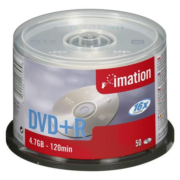 Imation DVD+R 16x 4.7Gb (50) 4.7GB DVD+R 50Stück(e)