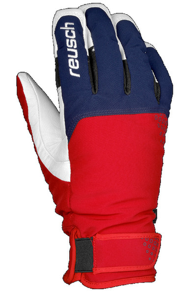 Reusch FLATSPIN R-TEX XT M Blau, Rot, Weiß Wintersport-Handschuh
