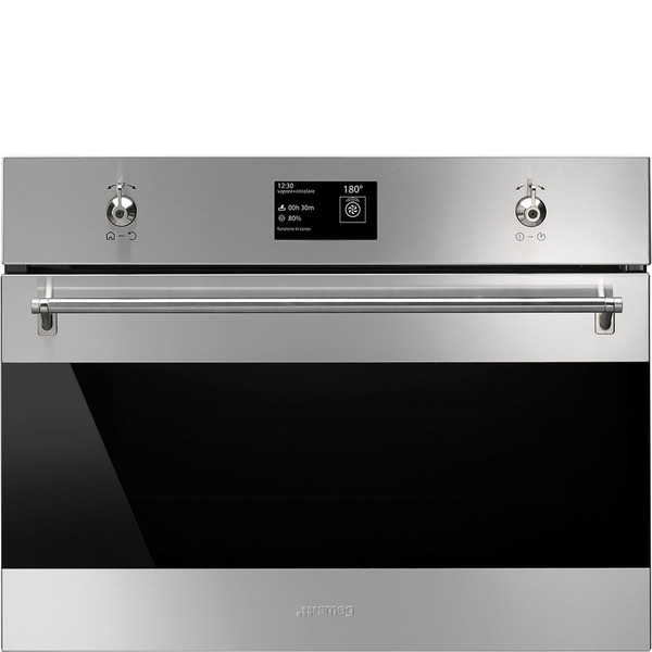 Smeg SF4395VCX Elektro 41l 3100W A+ Schwarz, Edelstahl Backofen