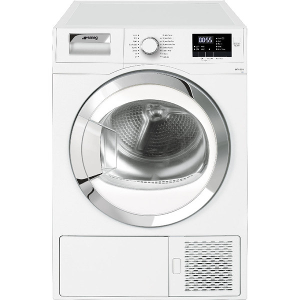 Smeg DHT71EES-1 Freestanding Front-load 7kg A+ Stainless steel,White tumble dryer