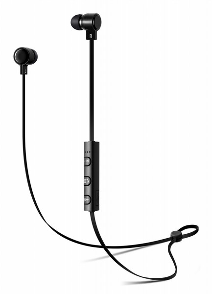 Connect IT CI-1068 Binaural In-ear Black mobile headset