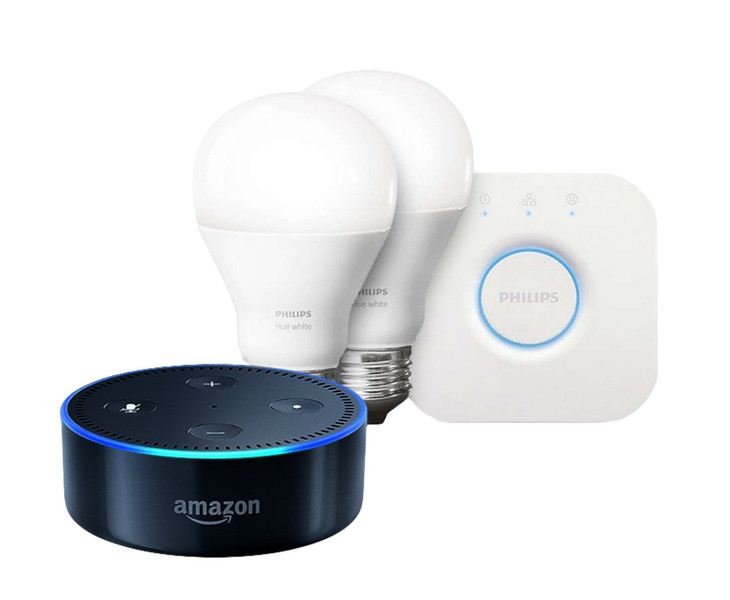 Amazon Echo Dot + Philips Hue Starter Kit