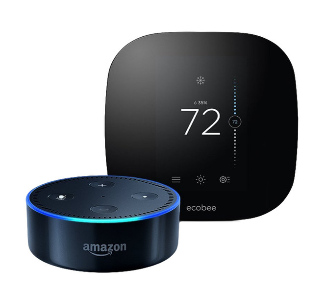 Amazon Echo Dot + ecobee3 Smart Thermostat