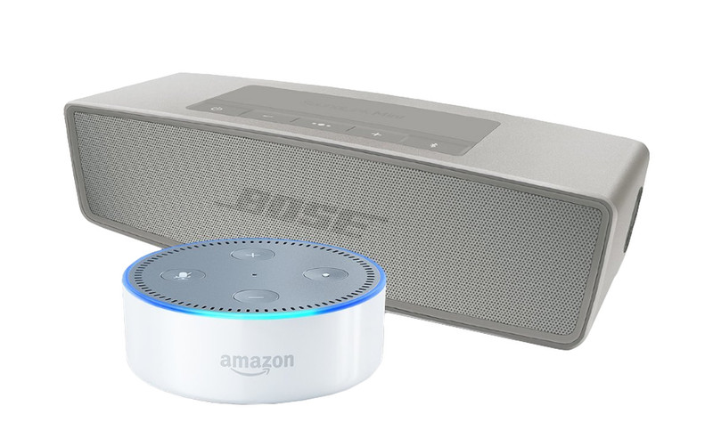 Amazon Echo Dot + Bose Pearl